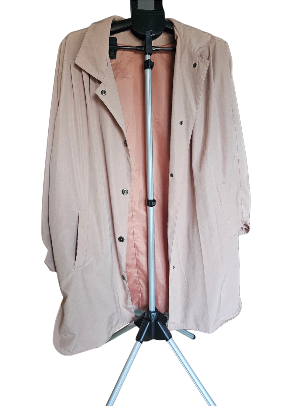 Women's Dusty Blush Trench Coat